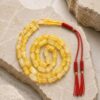 10503.jpeg Natural Baltic Amber Misbah 24g 48 Beads 8X13mm