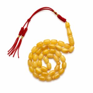 Natural Baltic Amber Misbah 15g 35Beads 7X11mm