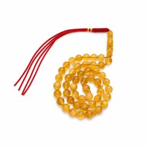 201.jpeg Natural Baltic Amber Misbah 22g 48Beads 9mm