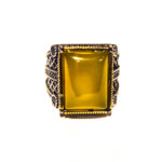Sharaf Al Shams Aqeeq Ring