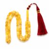 23gm.jpeg Natural Baltic Amber Misbah 23g 45Beads 7X10mm