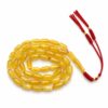 24gm.jpeg Natural Baltic Amber Misbah 24g 48 Beads 8X13mm