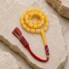 29gm2.jpeg Natural Baltic Amber Misbah 29g 48 Beads 8X11mm