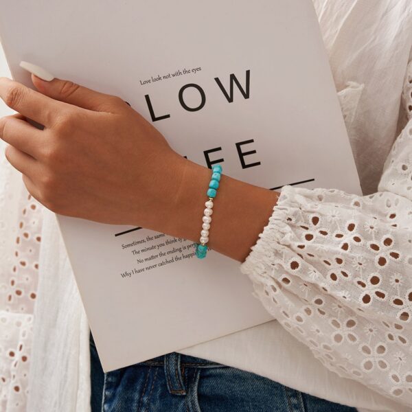 51-1.jpg Turquoise & Selenite Bracelet