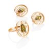 531.jpg Green Amber Ring "Amelia"