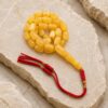 660a.jpeg Natural Baltic Amber Misbaha 15g 35Beads 7X11mm
