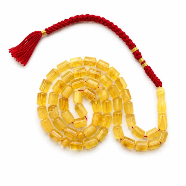 920aed.jpeg Natural Baltic Amber Misbah 23g 48Beads 7X10mm
