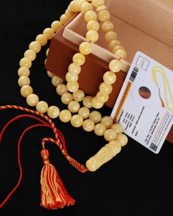 9C1A0764-scaled-1.jpg Natural Baltic Amber (Tiger)55g 66Beads 11mm