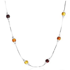 AMBER-N.jpg Natural Amber different shades Necklace
