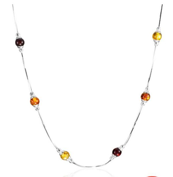 AMBER-N.jpg Natural Amber different shades Necklace
