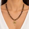 Aqeeq Palm Tree Necklace