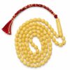 BARM1.jpeg Natural Baltic Amber Misbah 32g 99Beads 7X9mm