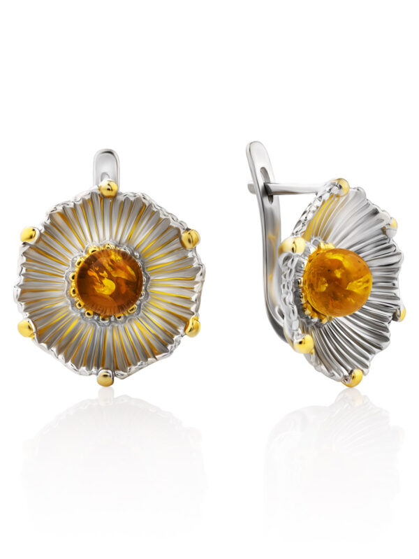 Phlox Amber Earrings