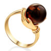 Cognac Amber Ring