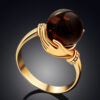 Cognac Amber Ring
