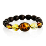 Amber Wood Bracelet