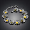 Bracelet-with-natural-amber-of-green-3.jpeg Green&Honey Amber Beads Bracelet