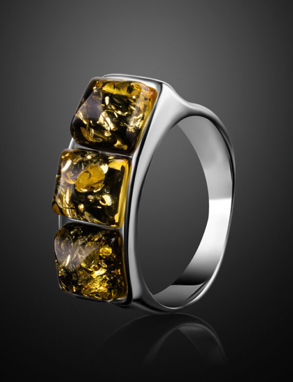 Bright-ring-Mosaic-with-natural-green-amber-2.jpeg Bright Ring Mosaic with Natural Green Amber
