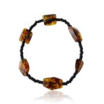 Amber Bracelet Green with screw clasp