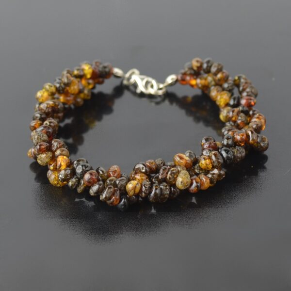 Small Beads Amber Bracelet