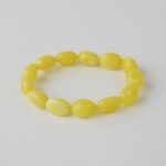 Matt Amber Bracelet