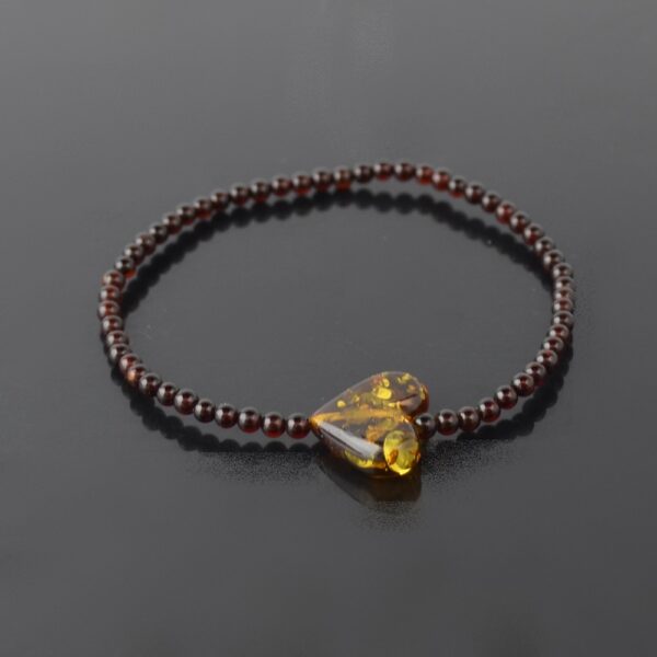 DSC0446M.jpg Amber Bracelet with Heart Pendant