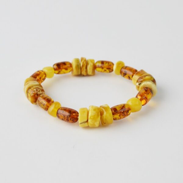 DSC0500m.jpg Mix Colors Amber Bracelet