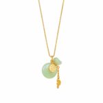 Jade Fortune Gourd Pendant