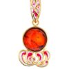 MINA1P.jpg Enamel & Amber Glow Pendant