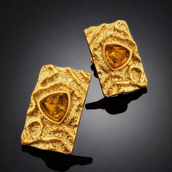 NEWEAR.jpeg Golden Amber Earrings
