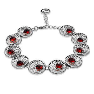 Openwork-bracelet-with-cherry-amber-inserts-1.jpeg Openwork Amber Bracelet