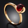 RED2.jpg "LEIA" Red Amber Ring