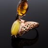 Spectacular-ring-made-of-natural-amber-in-two-shades-4.jpeg Natural Amber Ring in two shades