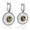 Stylish-earrings-Parnassus-1.jpeg Parnassus Green Amber Earrings