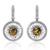 Stylish-earrings-Parnassus-3.jpeg Parnassus Green Amber Earrings