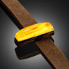 Amber & Due Leather Bracelet