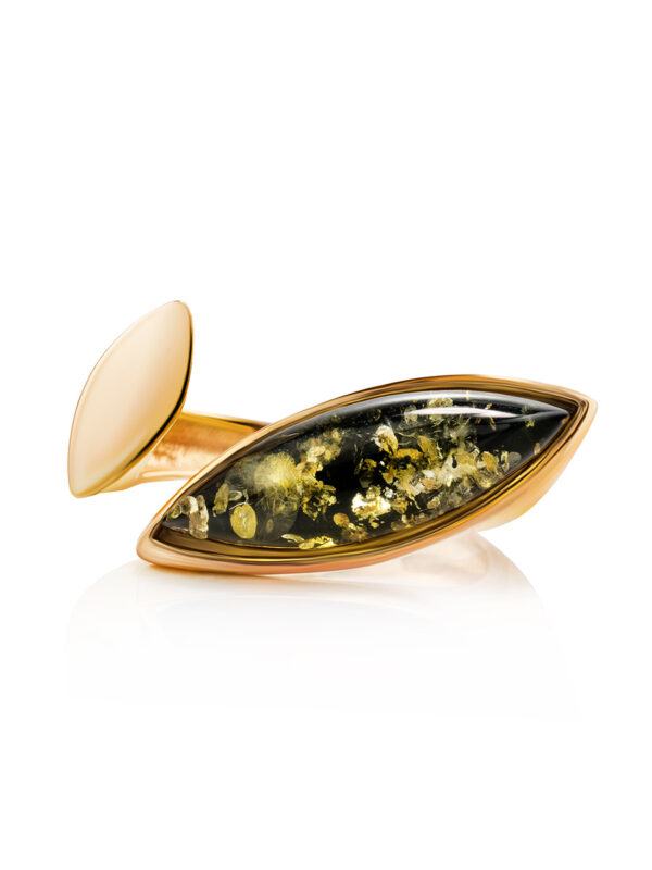 Stylish-open-ring-Liberty-with-green-amber-2.jpeg Liberty Green Amber Ring