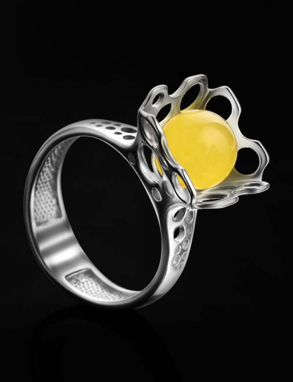 Stylish-ring-Geneva-made-of-hone-2.jpeg Geneva Honey-Amber Ring