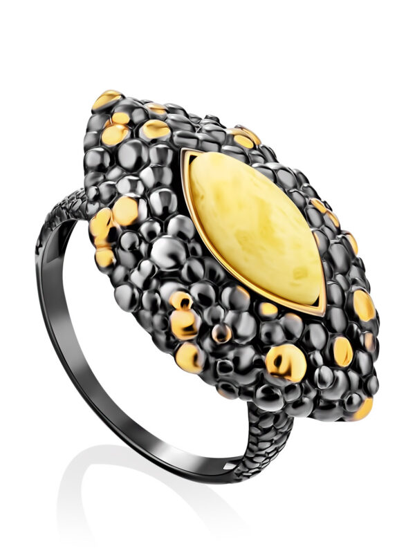 Natural Baltic Amber Ring