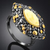 Natural Baltic Amber Ring