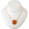 WhatsApp-Imag1.jpeg Golden Amber Octagon Necklace