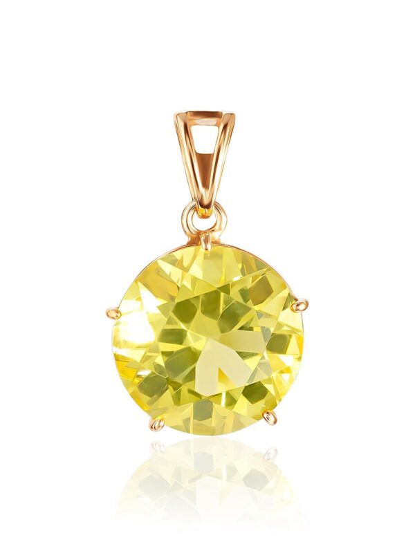 YELLOW1.jpg Citrus Amber Pendant