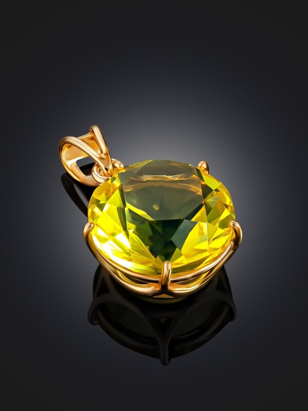 YELLOW2.jpg Citrus Amber Pendant