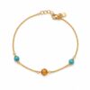 Amber&Turquoise Bracelet