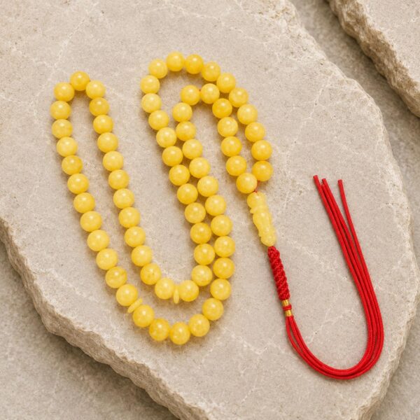 bai.jpeg Natural Baltic Amber Misbah 29g 69Beads 9mm
