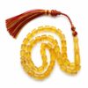 bar2.jpeg Natural Baltic Amber Misbah 16g 45 Beads 8X7 mm