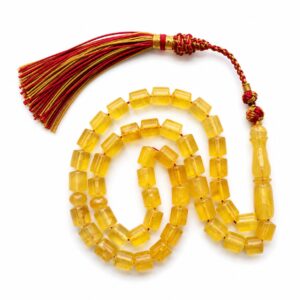 bar2.jpeg Natural Baltic Amber Misbah 16g 45 Beads 8X7 mm