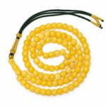 Natural Baltic Amber Misbah 25g 69Beads 8mm