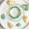 Malachite & Yellow Agate 'Perseverance' Bracelet
