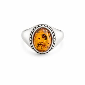 Natural Baltic Amber Ring